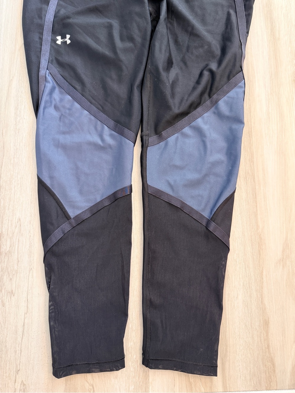 Under Armour Men’s Black and Navy Blue Training Joggers
